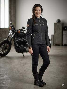 Harley-Davidson Women's 110th Anniversary MotorClothes Textile Jacket